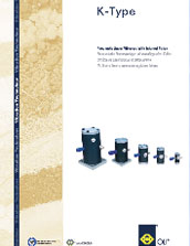 F-type Pneumatic Piston Vibrators Technical Data